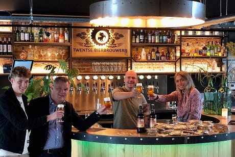 De Twentse Bierbrouwerij lanceert een eigen bierkoek.