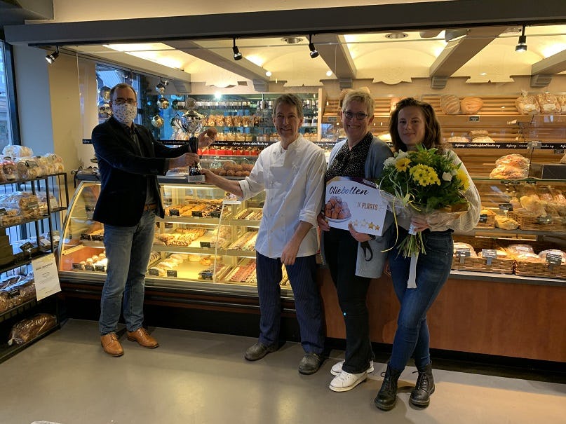 Ook vorig jaar won Martin Nijkamp uit Holten de landelijke oliebollencompetitie van het Echte Bakkersgilde.