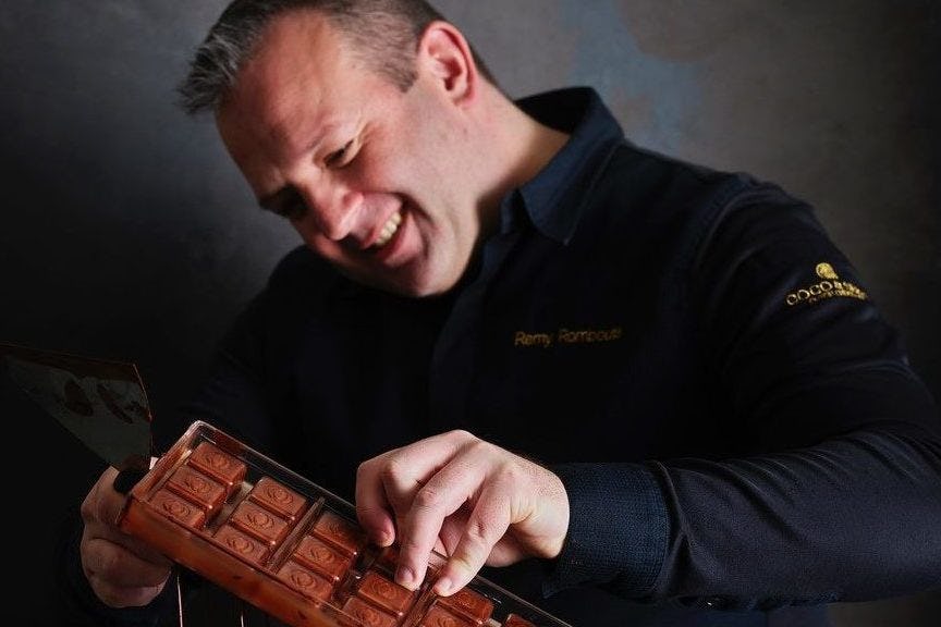 Chef-patissier en chocolatier Remy Rombouts.
Foto: Coco & Sebas