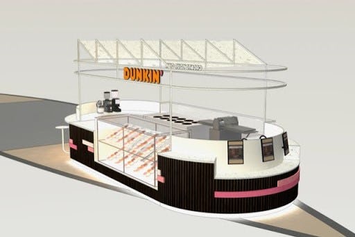 Dunkin’ opent donderdag de tweede vestiging in Westfield Mall Of The Netherlands.