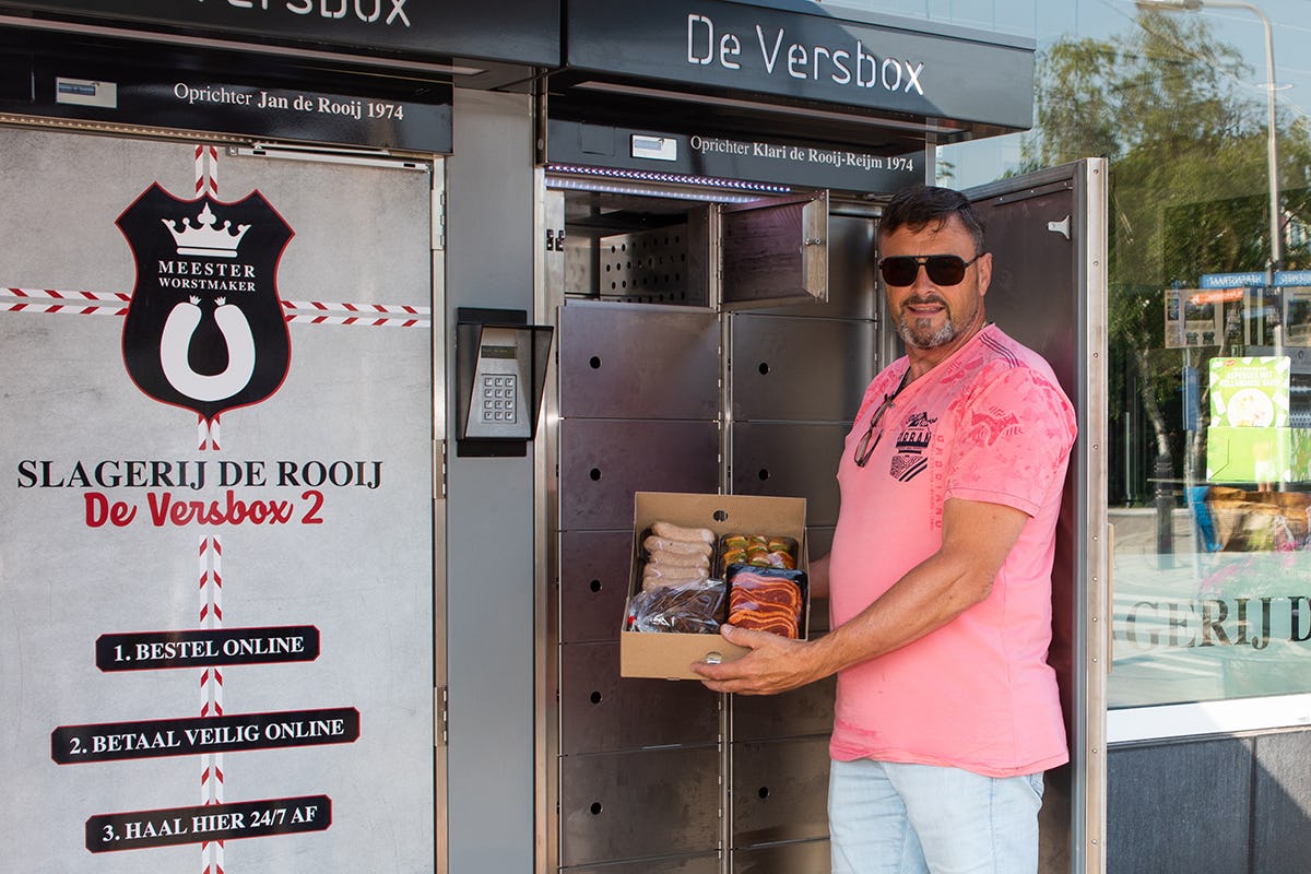 Slagerij de Rooij is een tevreden gebruiker van het virtuele afhaalsysteem Viresmo.