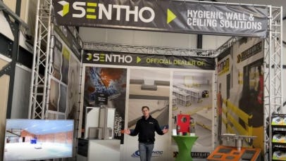 De stand van Sentho staat niet in Gorinchem maar in Uden. Foto's: Sentho
