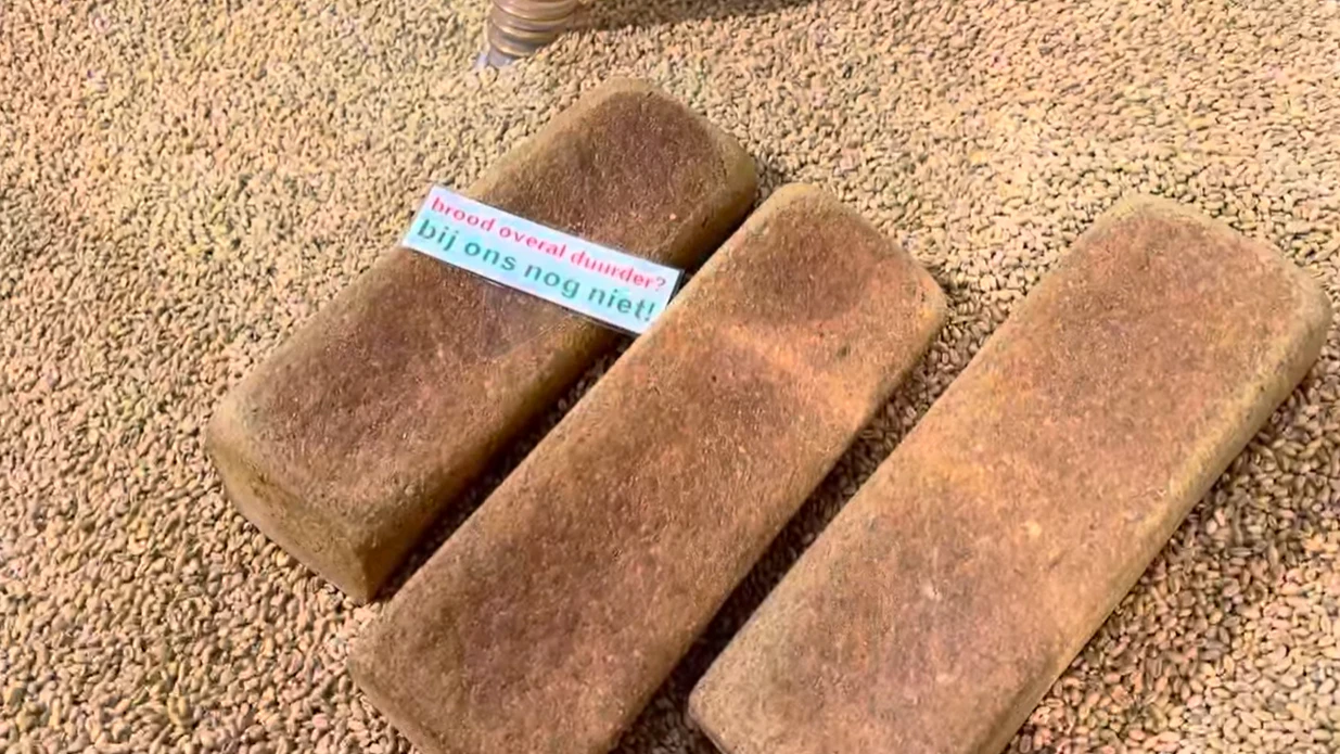 Niet iedere bakker ziet de noodzaak van broodprijsverhoging.
Beeld: still Instagram