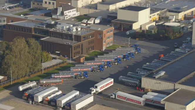 De productielocatie van Barry Callebaut in Wieze.
Foto: VMT