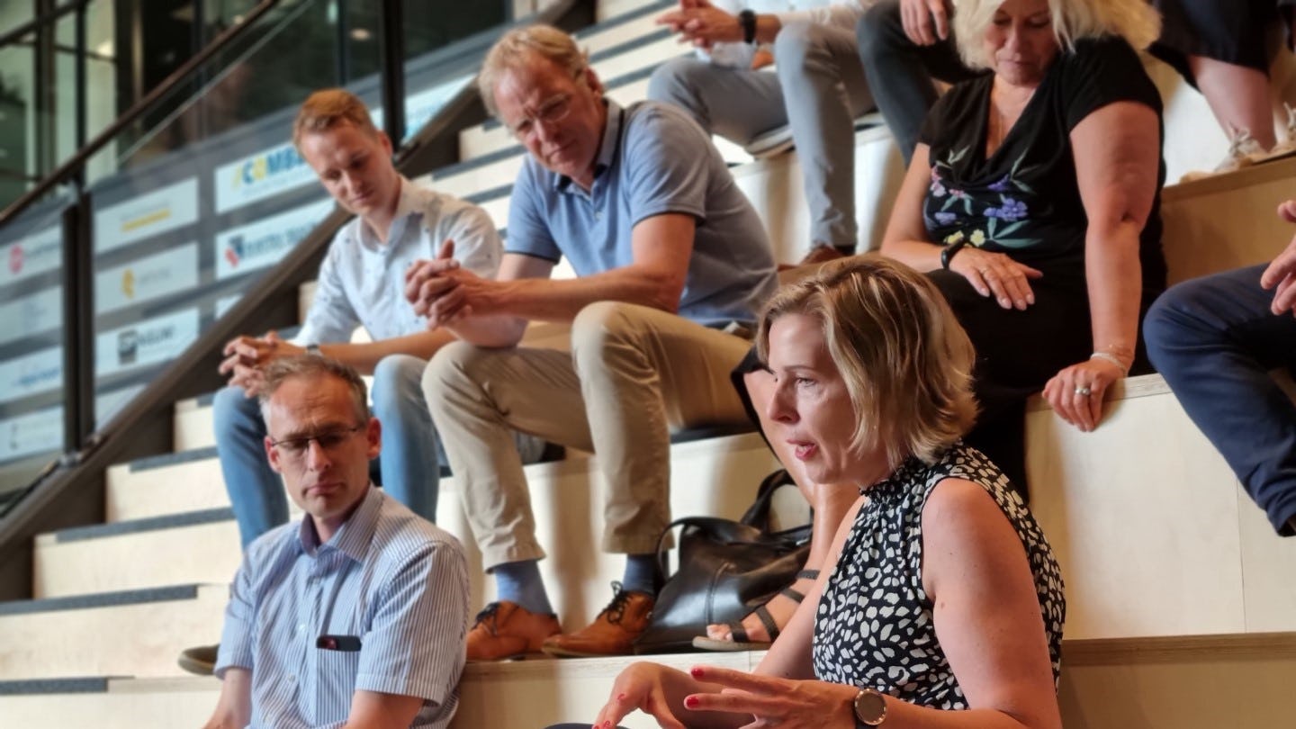 de WVLO masterclass, georganiseerd bij Bowinn in Dokkum.  Foto: Clara Bloemhof