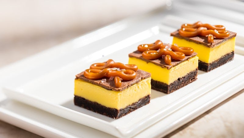 Crème Brûlée Brownie. Foto: Zeelandia