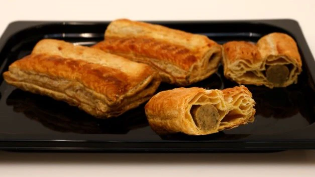 Vegan saucijzenbroodjes