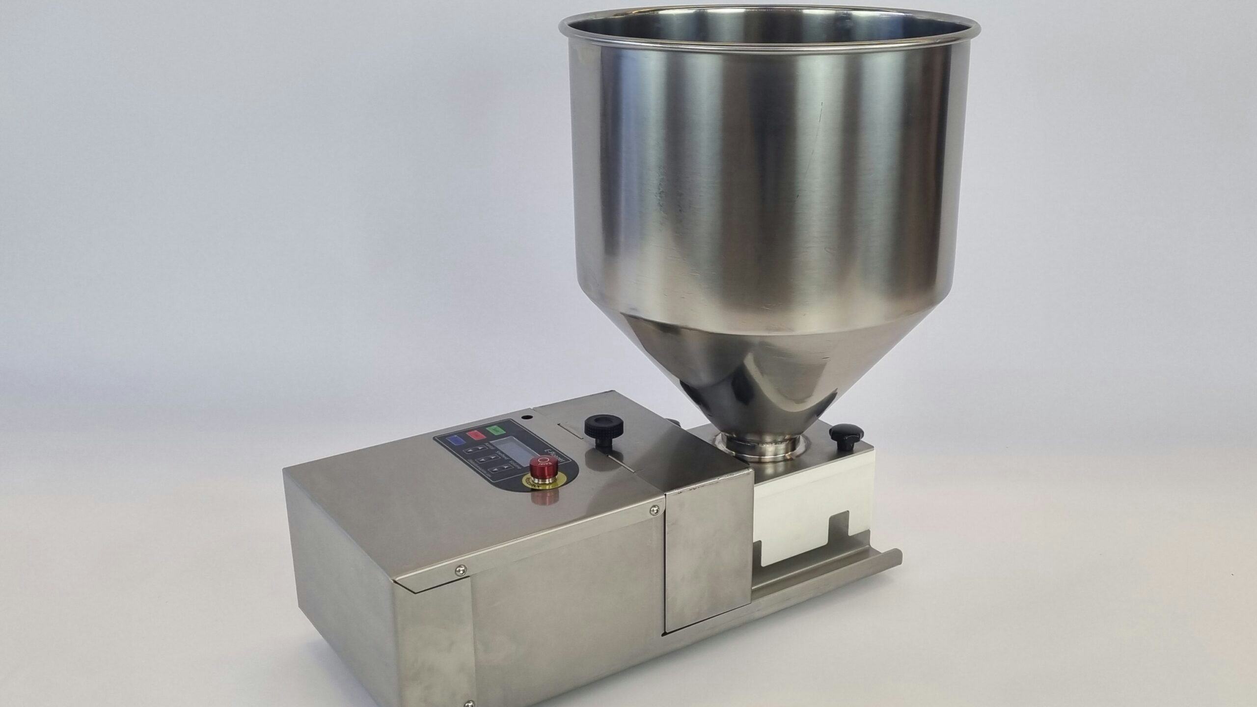 De energiezuinige E-Plopper om oliebollenbeslag te doseren.