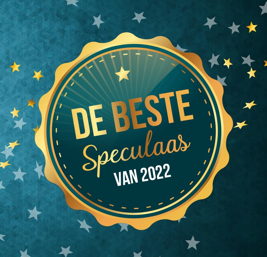 Het logo dat hoort bij de titel Beste Speculaas van 2022.