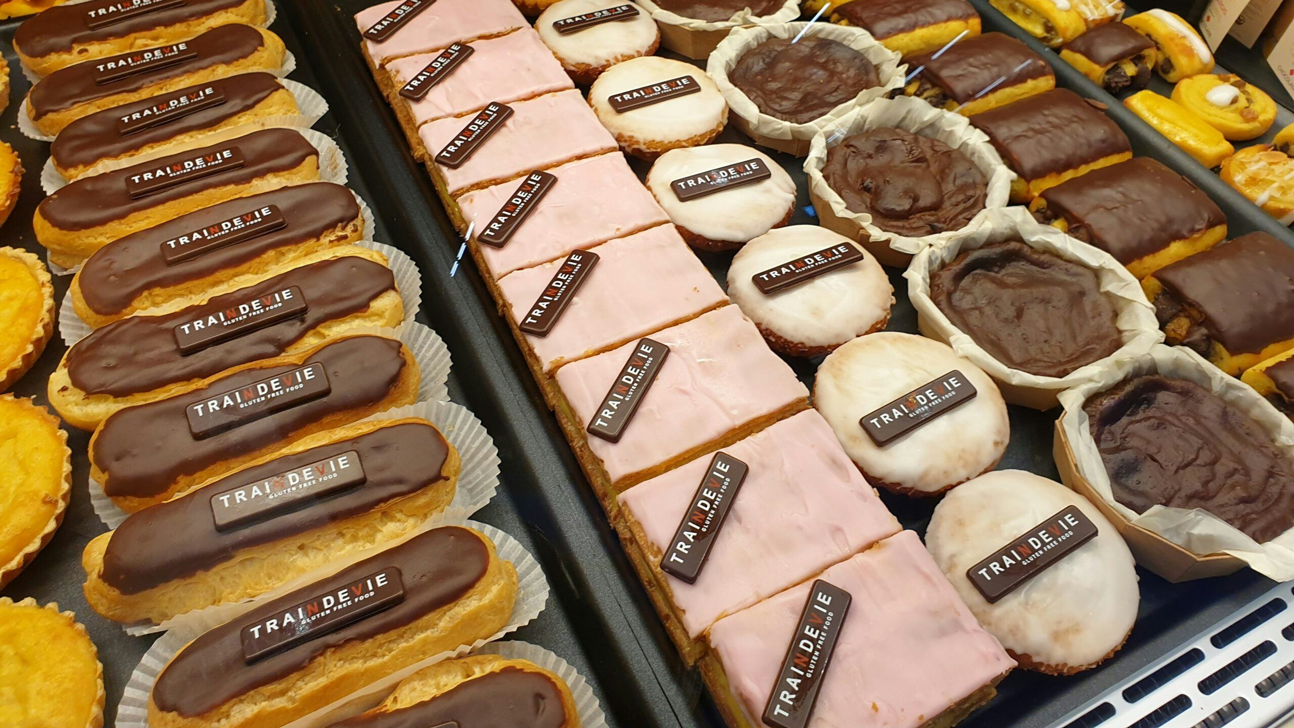 Tijdens het event was een keur aan vegan bakkerijproducten te zien.