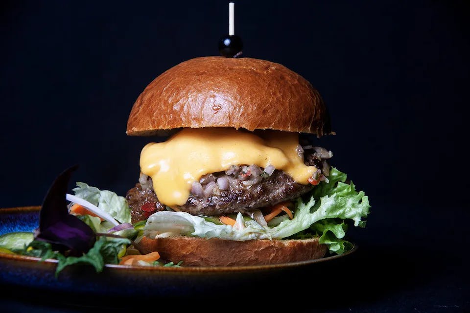 Bali burger. Foto: Misset Horeca