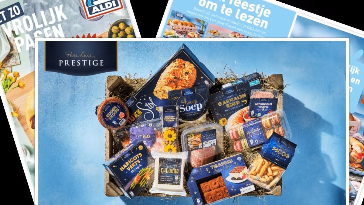 Aldi lanceert de huismerklijn Prestige.