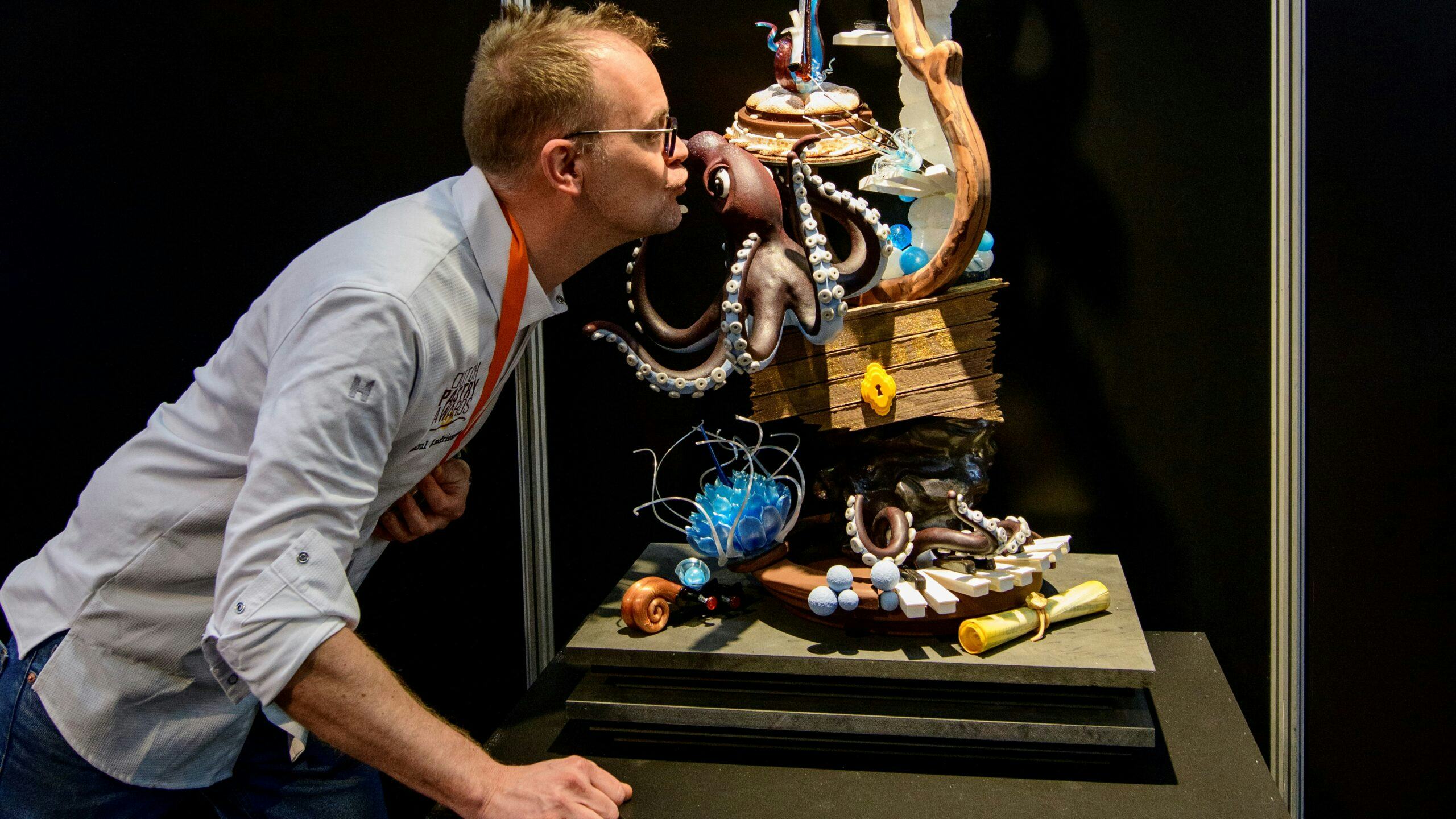 Raoul Andriessen is winnaar van de Dutch Pastry Award 2023.