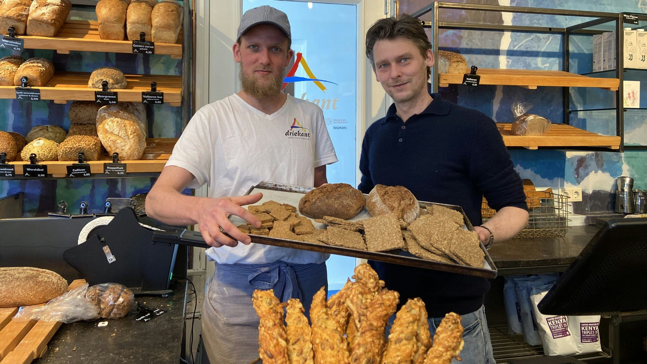 Biologische bakkerij Driekant in Zutphen heeft het assortiment uitgebreid met vitale bakkerijproducten van Nederlandse boden. Foto: Biologische bakkerij Driekant