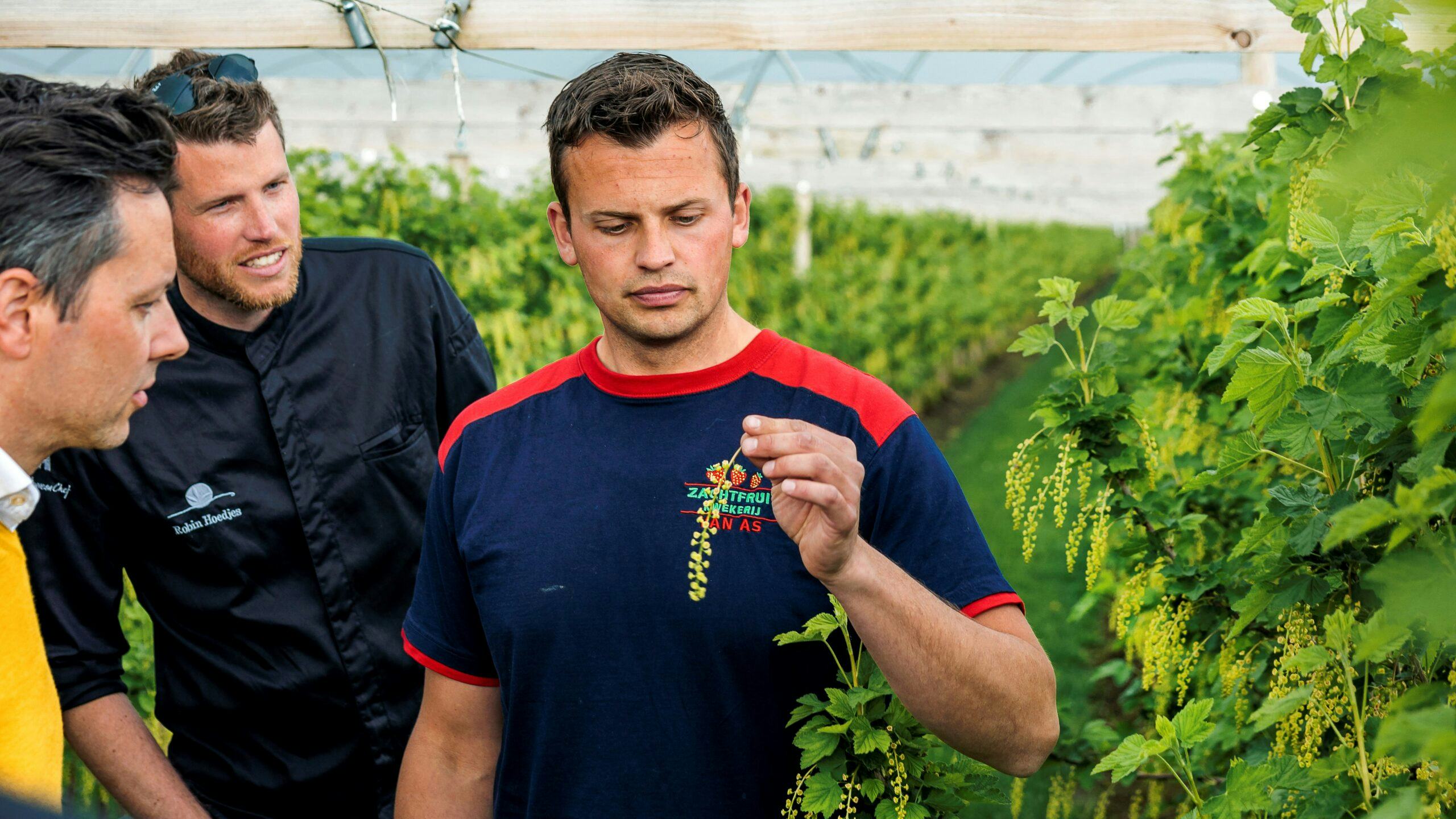 Teler Jannis van As is trots dat het DPT zijn bedrijf bezoekt. 'Het levert altijd een mooie kruisbestuiving op.'
Foto's: Prestige