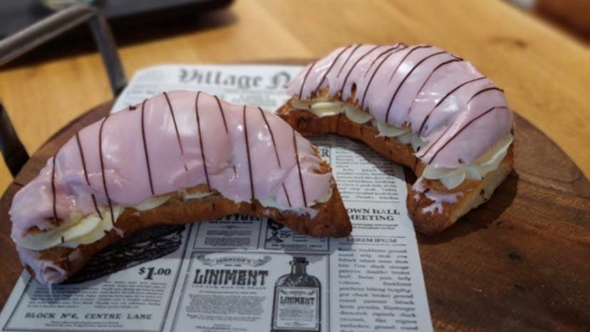 De gevulde croissant van John Meinds, De Echte Bakker uit Onstwedde.