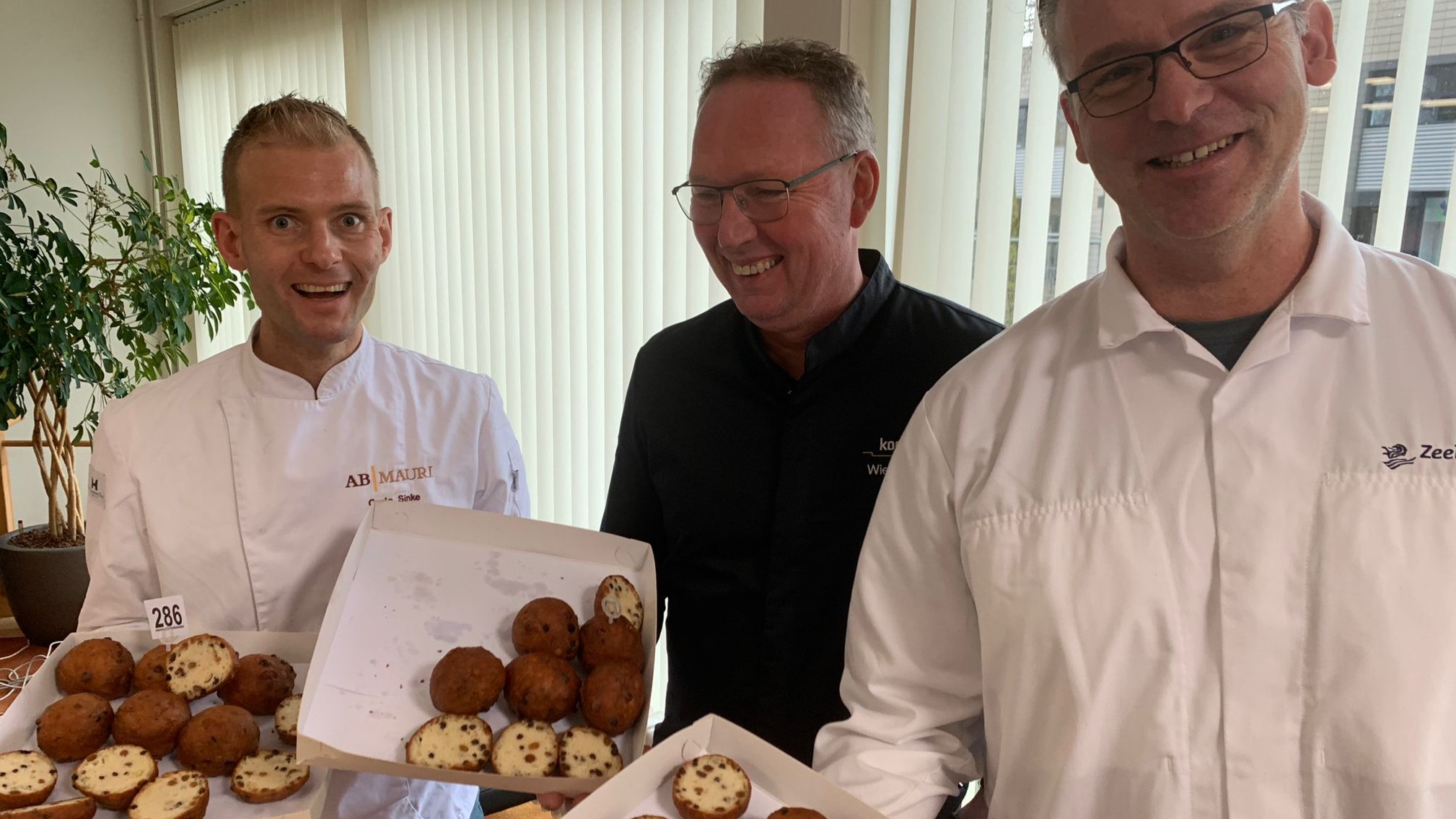 De jury werd behoorlijk blij van de kwaliteit van de top 2-bakkers. Foto: EB