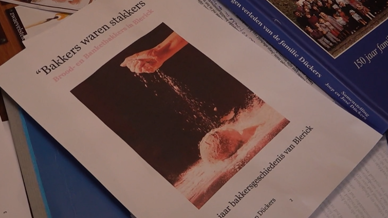 Het concept van het boek Bakkers waren Stakkers, dat nu is voltooid. Foto: still