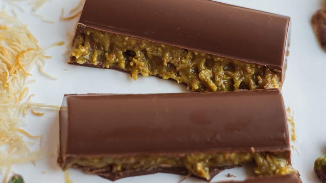 De Pistache künefereep van De Bontekoe. Foto: Facebook