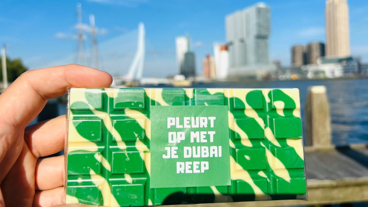 De Rotterdamse Pistache Reep. Beeld: rotterdammetjes.com