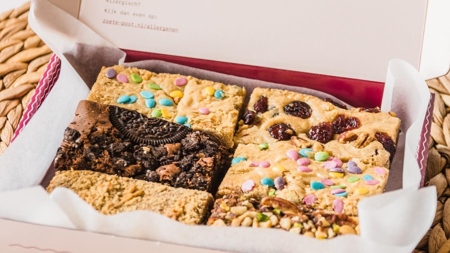 Zoete Post is gespecialiseerd in het landelijk verzenden van zoete lekkernijen. Foto: Donut.nl