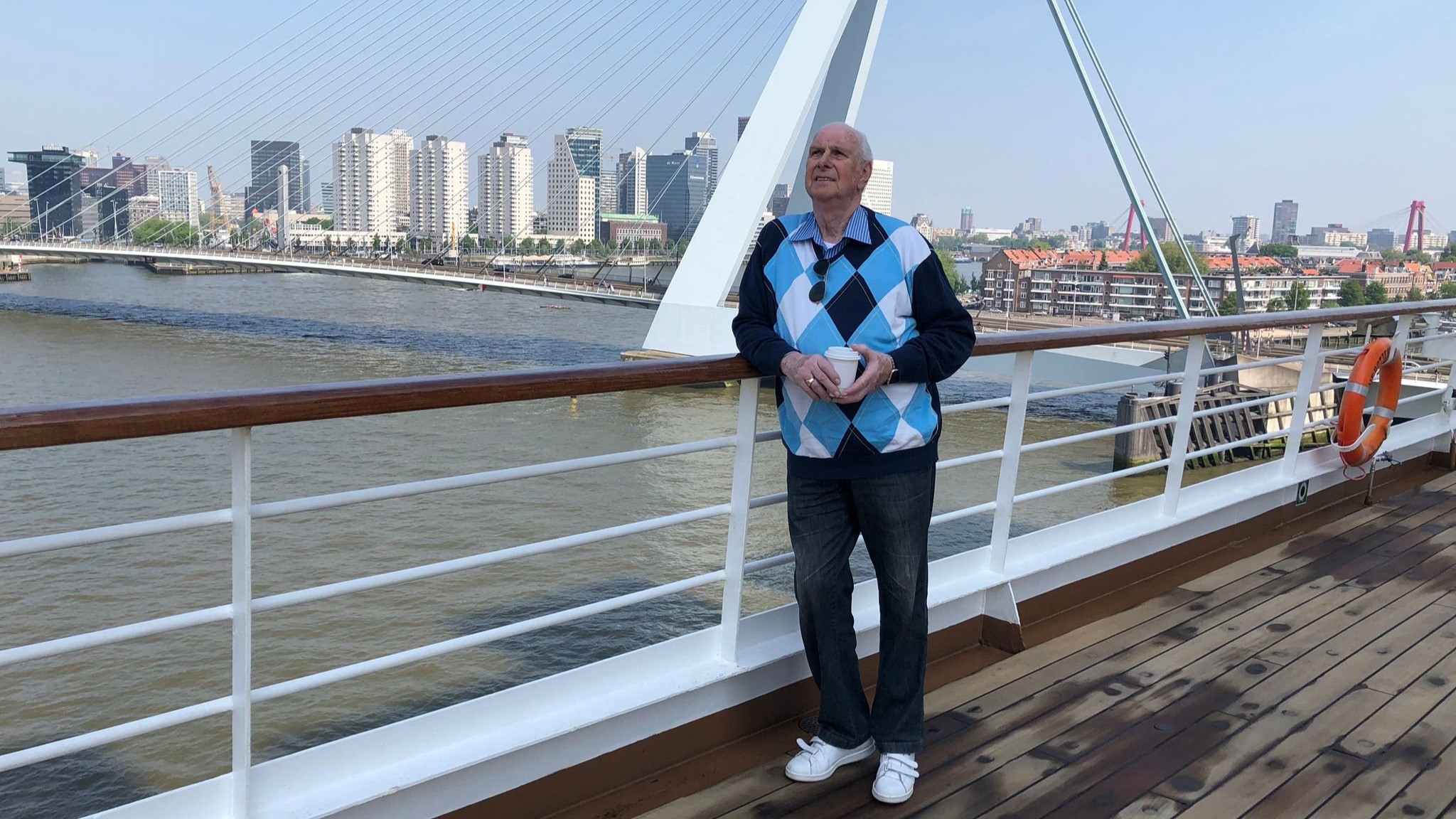 Vanuit de Randstad trok Van Rijsbergen de hele wereld over (eigen foto).