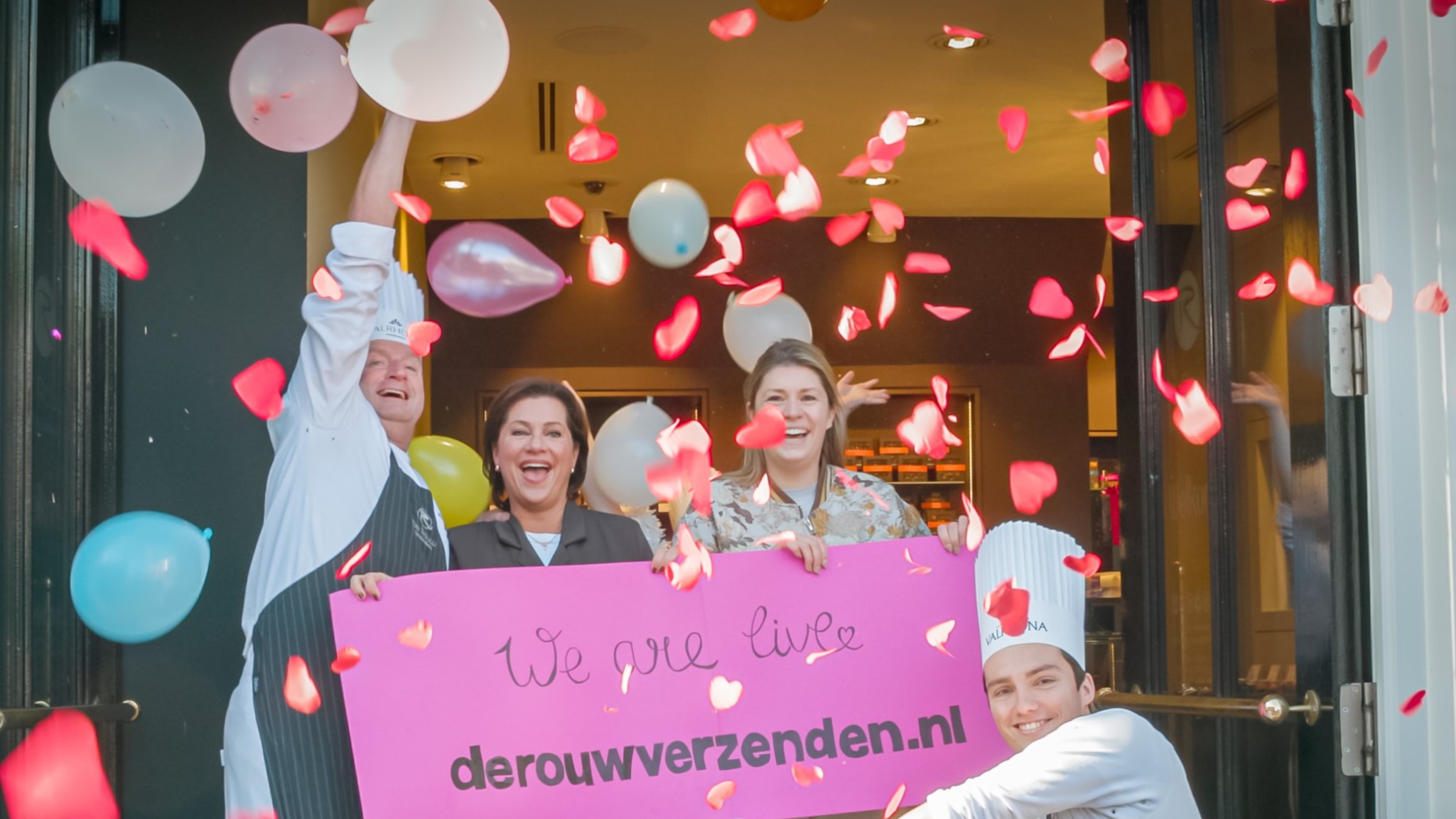 Arthur, Doris, Ilse en Niels de Rouw. Foto's: De Rouw