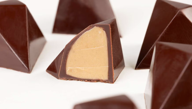 Chocola gemaakt met het cacao-alternatief van Cargill en Voyage Foods. 