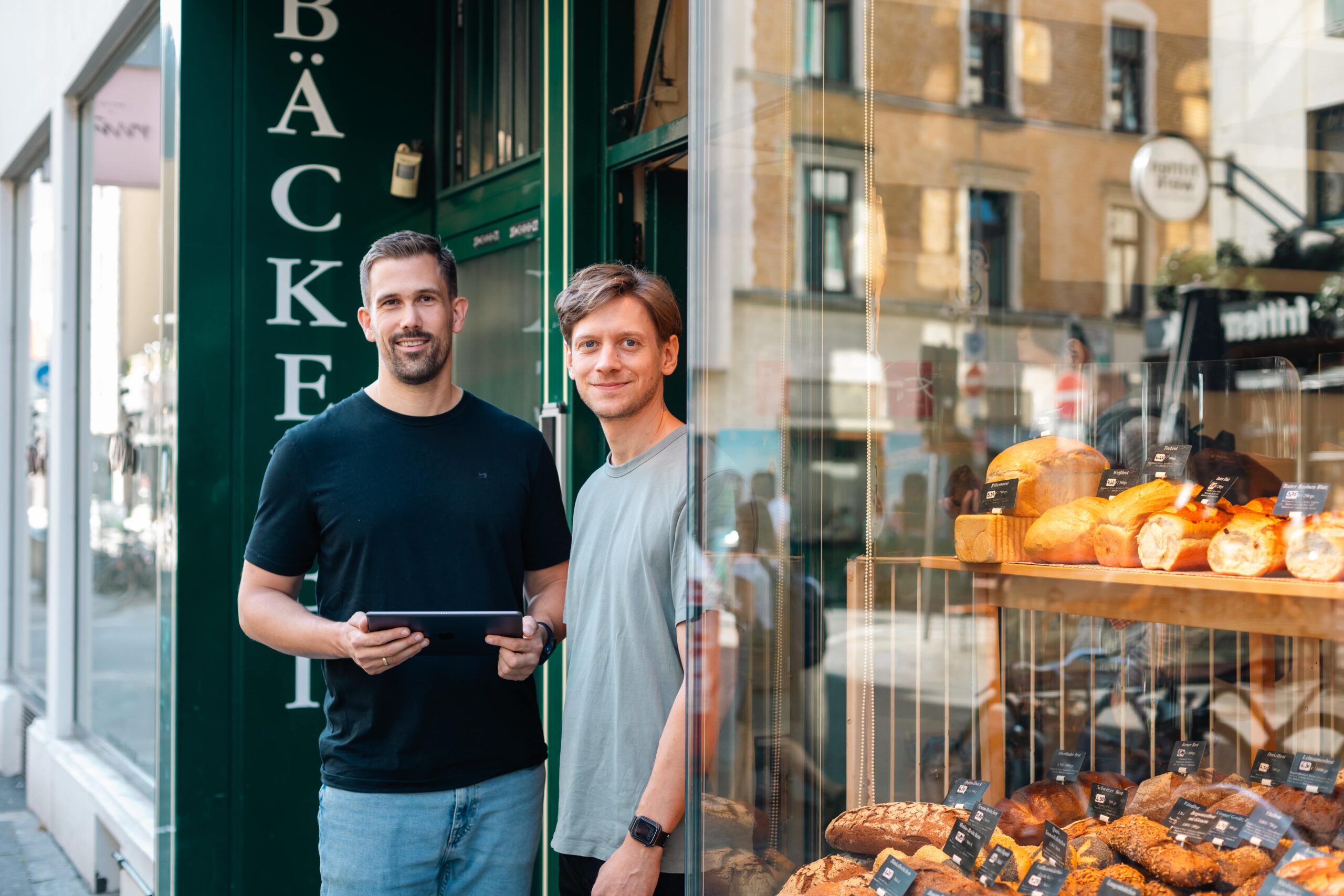 Oprichters Jan Brormann en Justus Lauten: ‘Door de forecasting te automatiseren kunnen bakkerijen +/- 90% tijdswinst behalen.’