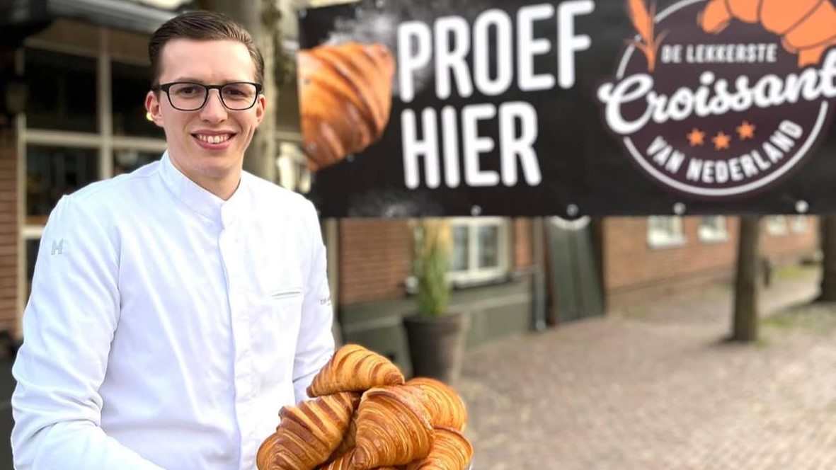 Henrik Wullems heeft zijn winst meteen bij zijn klanten bekendgemaakt. Foto: Wullems