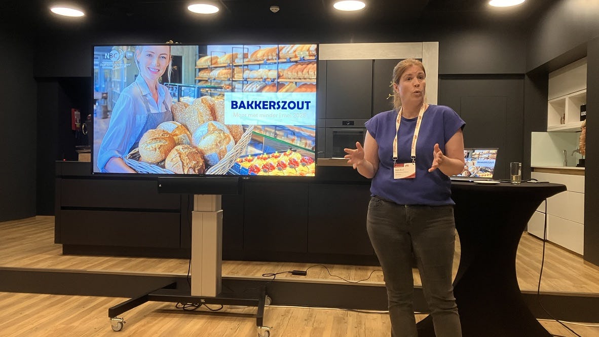 Babs Bruil, NBC: 'Als je dat natriumgehalte alleen maar blijft verlagen, kom je op een punt waar het gewoon niet meer werkt. Die grens ligt bij zo’n 1,3% op droge stof. Daaronder loop je tegen echte procesmatige beperkingen aan.'