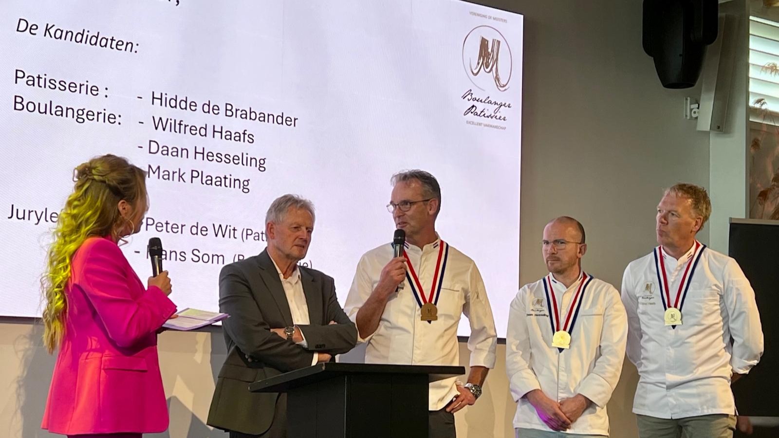 Hans Som beoordeelde als nestor de Tables of Honor van een drietal gevestigde Meester Boulangers.