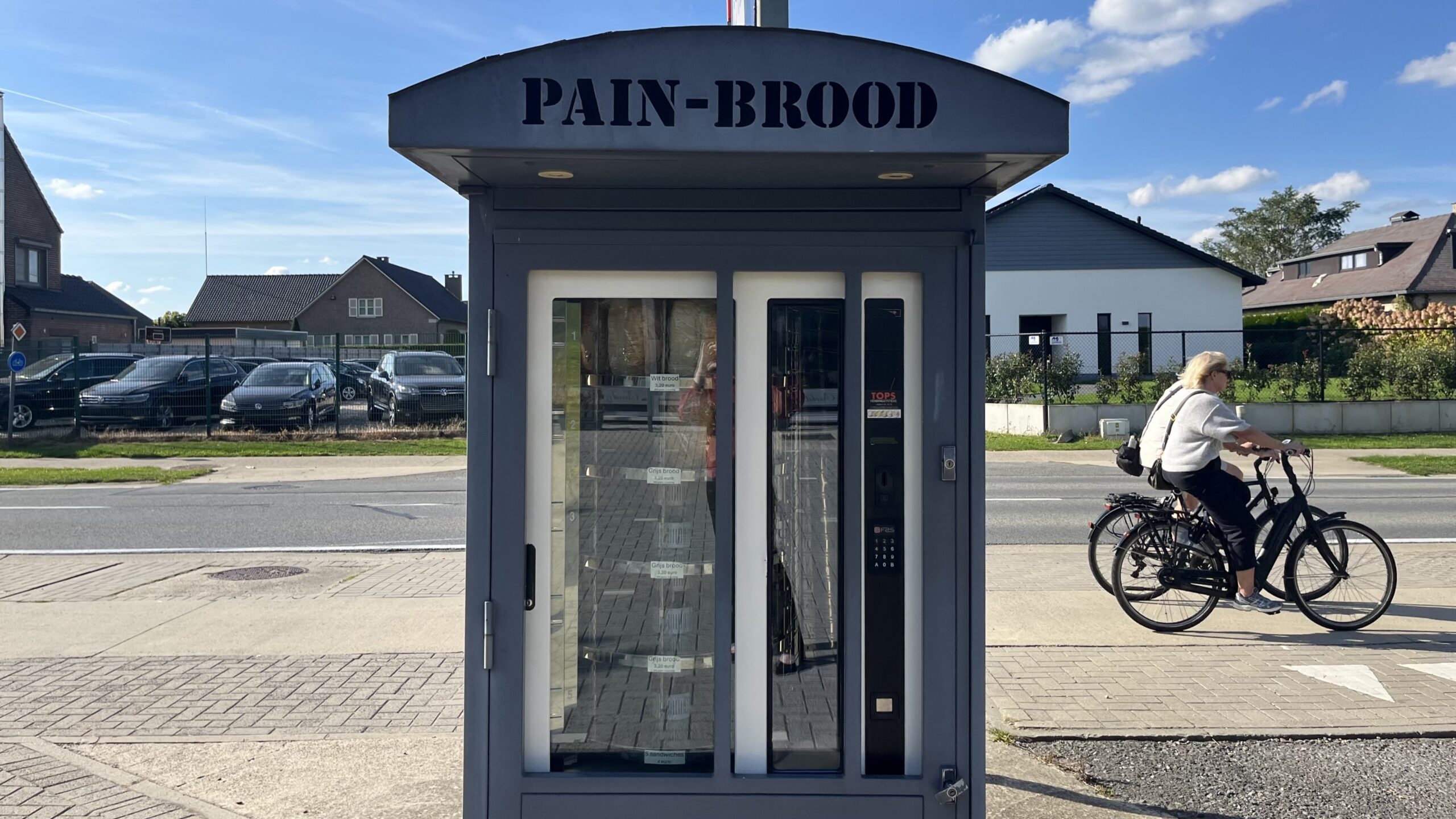 In België vind je de automaten op tal van plekken, die goed bereikbaar zijn. Foto: Ank van Lier