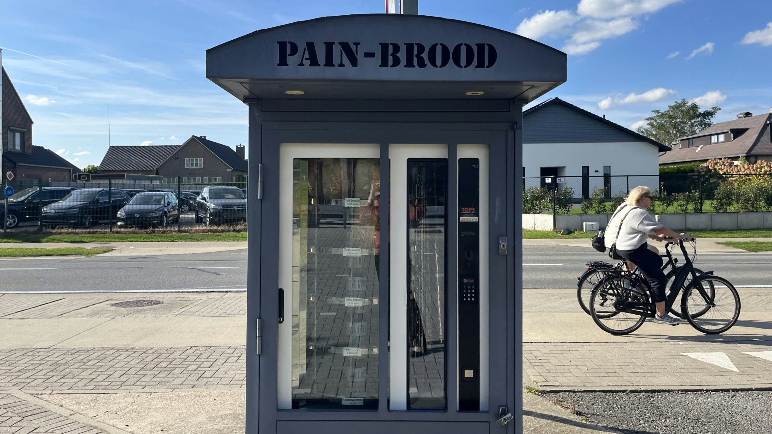 In België vind je de automaten op tal van plekken, die goed bereikbaar zijn. Foto: Ank van Lier