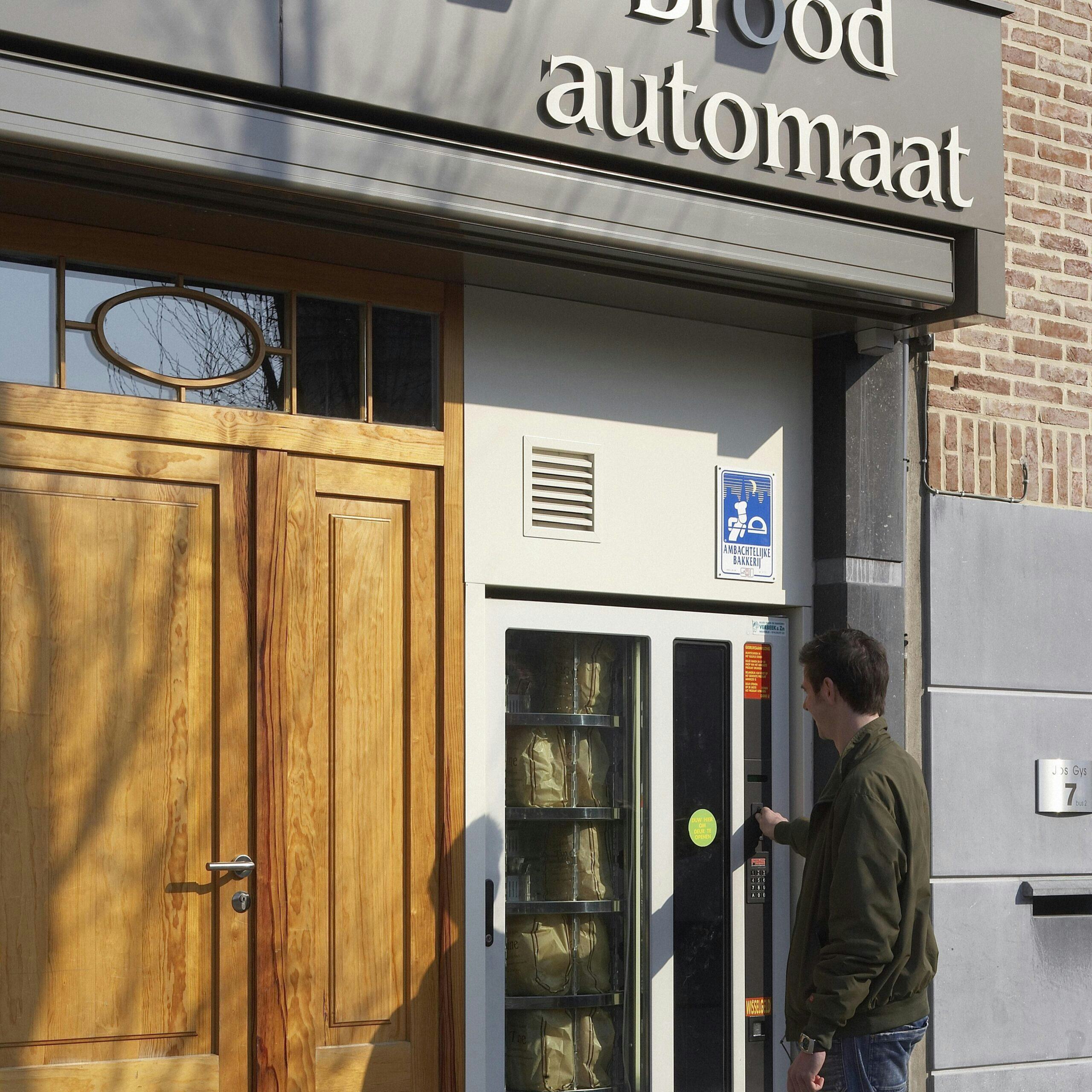 Automatenverkoop is een belangrijk verkoopinstrument voor Belgische bakkers. Foto: Bakkers Vlaanderen