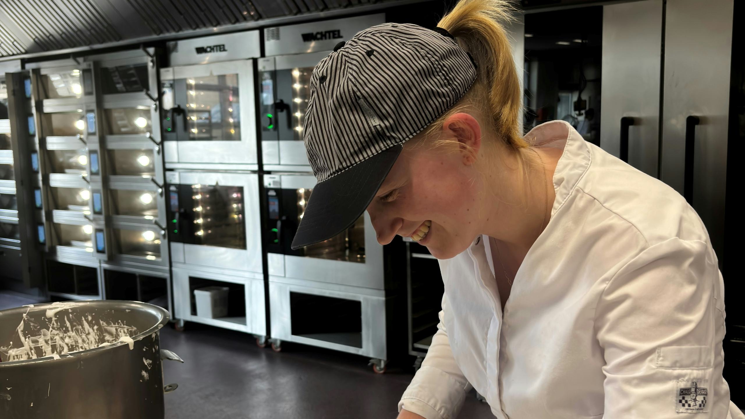 Fien de Kwant werkt momenteel bij Patisserie de Rouw. Eigen foto