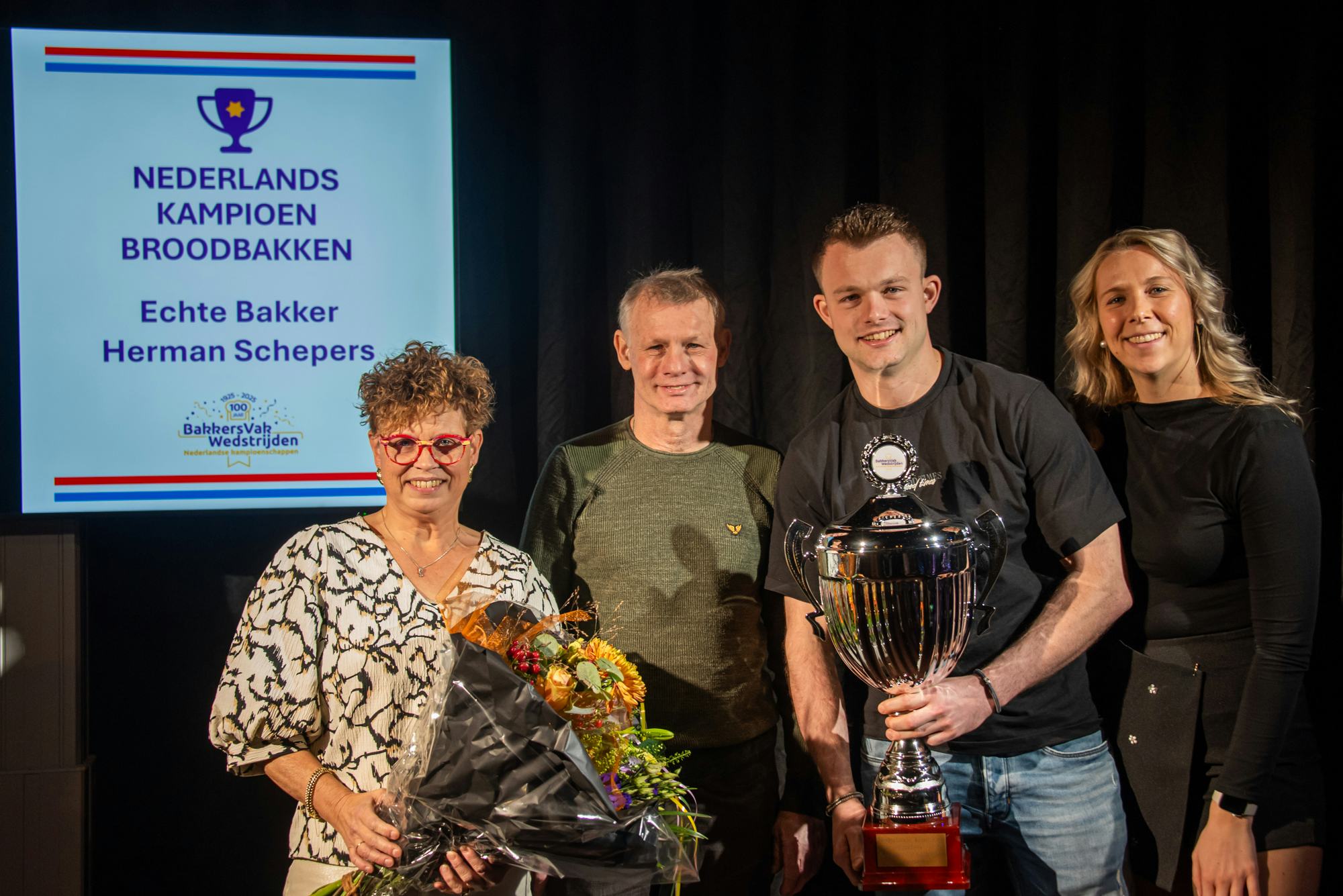Schepers opnieuw kampioen broodbakken. Foto: Piet Haaksma