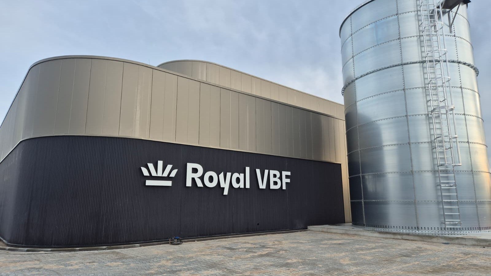 Het nieuwe beeldmerk van Royal VBF. 