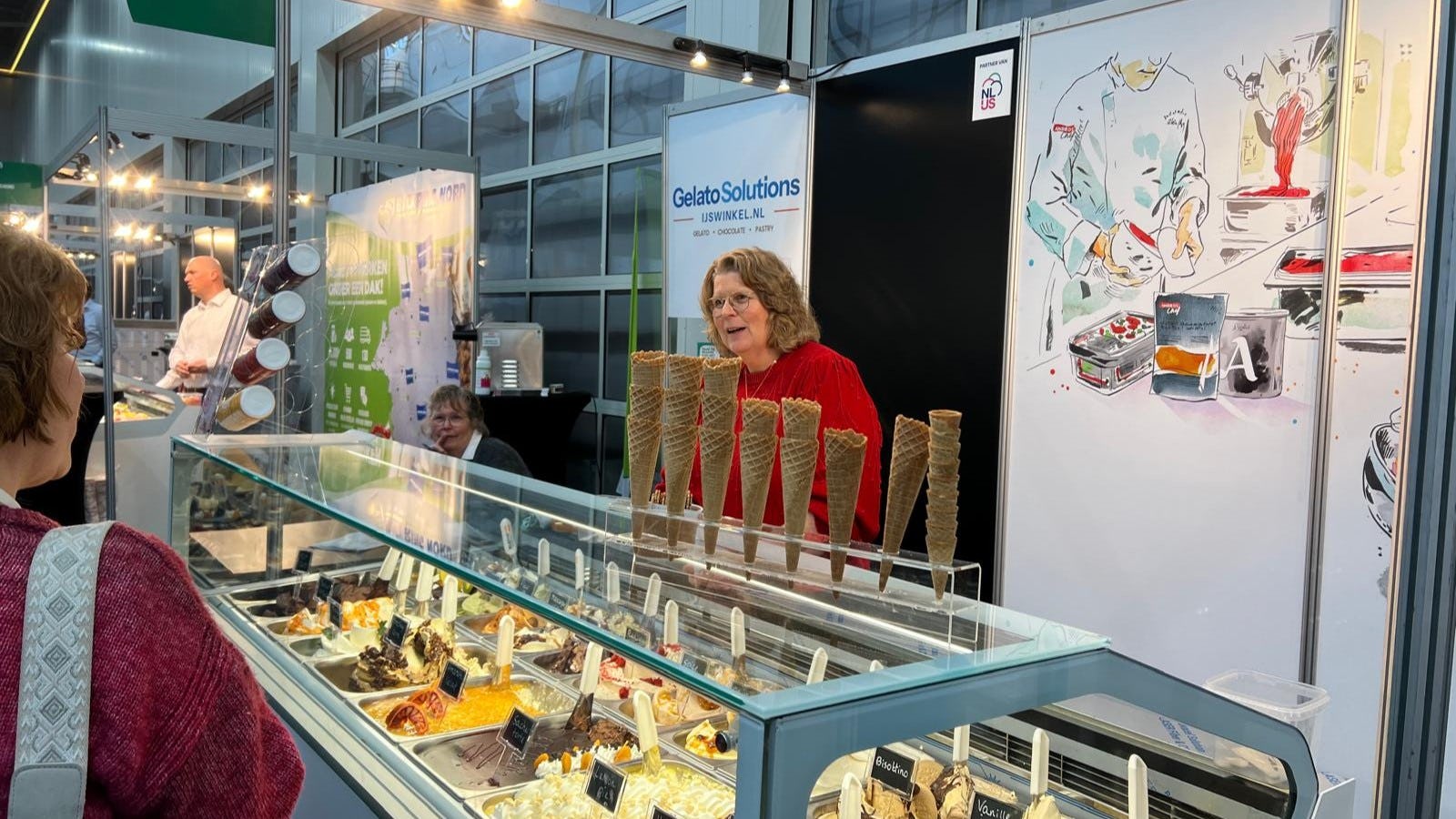 De stand van Gelsato Solutions op de Dag van het Ambacht. Foto: AMR