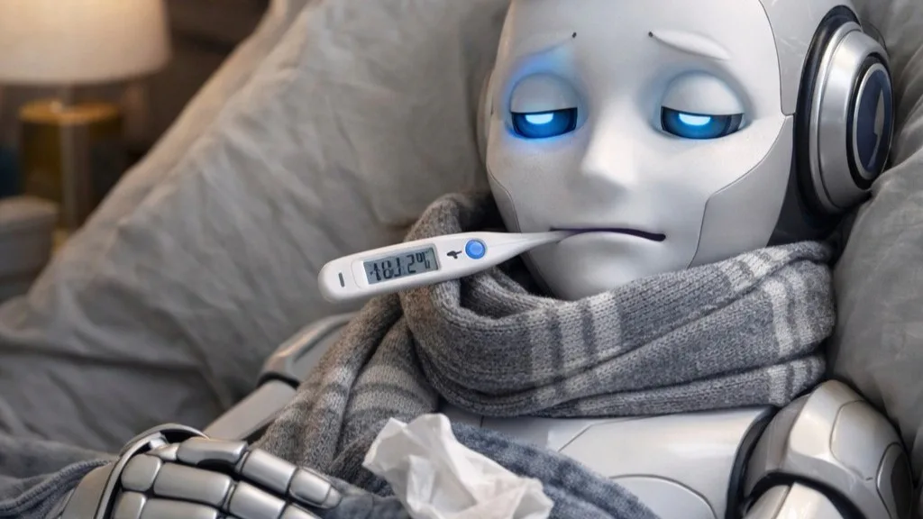 Tessa meldde zich vandaag ziek, ze had een virus opgelopen. Beeld: Groenendijk