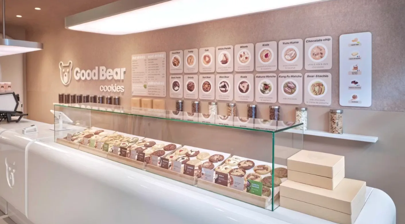 Het cookie-assortiment van Good Bear. Foto's: GB