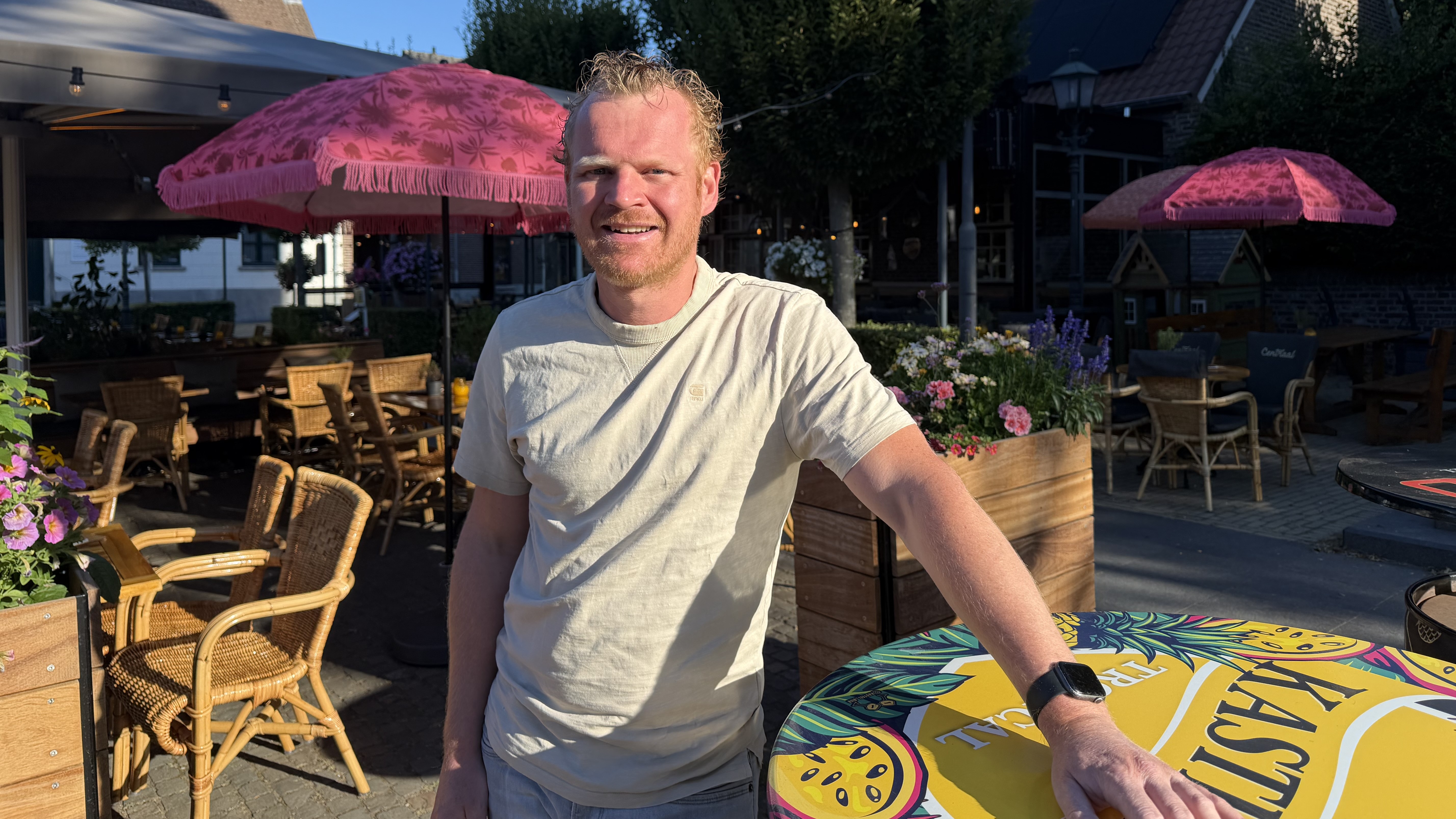 Jeroen Elderhorst is eigenaar van Centraal Baarlo. Hij verstaat de kunst medewerkers aan zich te binden. Foto: Ank van Lier