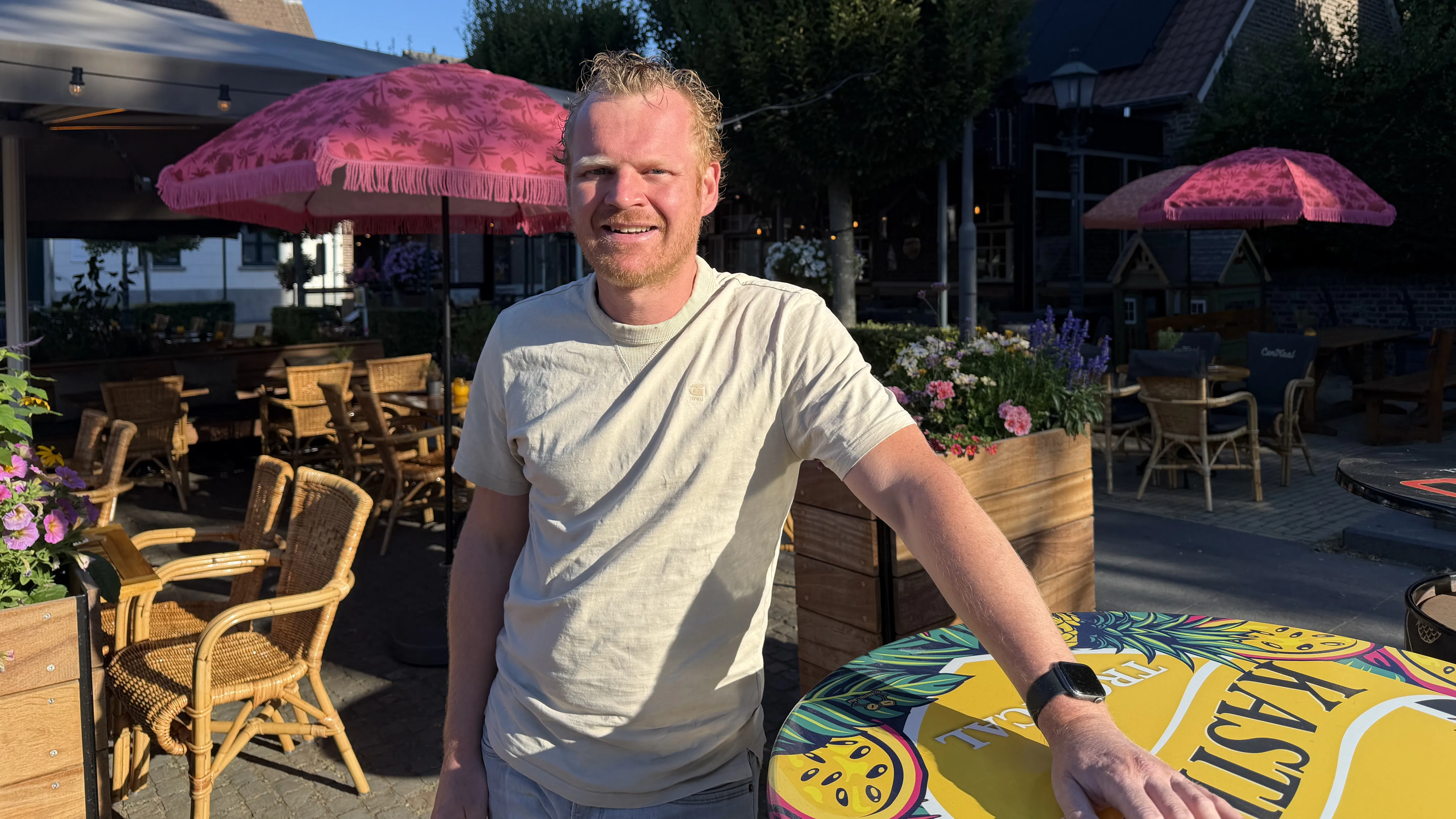 Jeroen Elderhorst is eigenaar van Centraal Baarlo. Hij verstaat de kunst medewerkers aan zich te binden. Foto: Ank van Lier