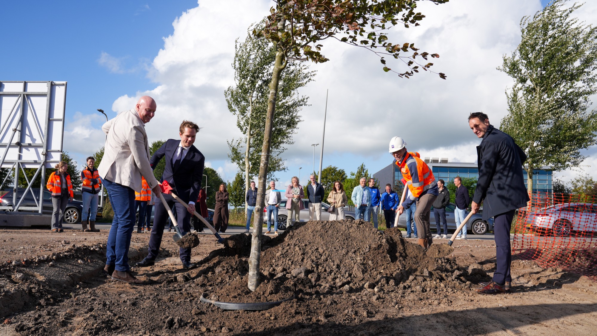 Het nieuwe bedrijfscomplex biedt straks volop ruimte aan productie, assemblage, opslag en kantoorfuncties. Foto: Kaak