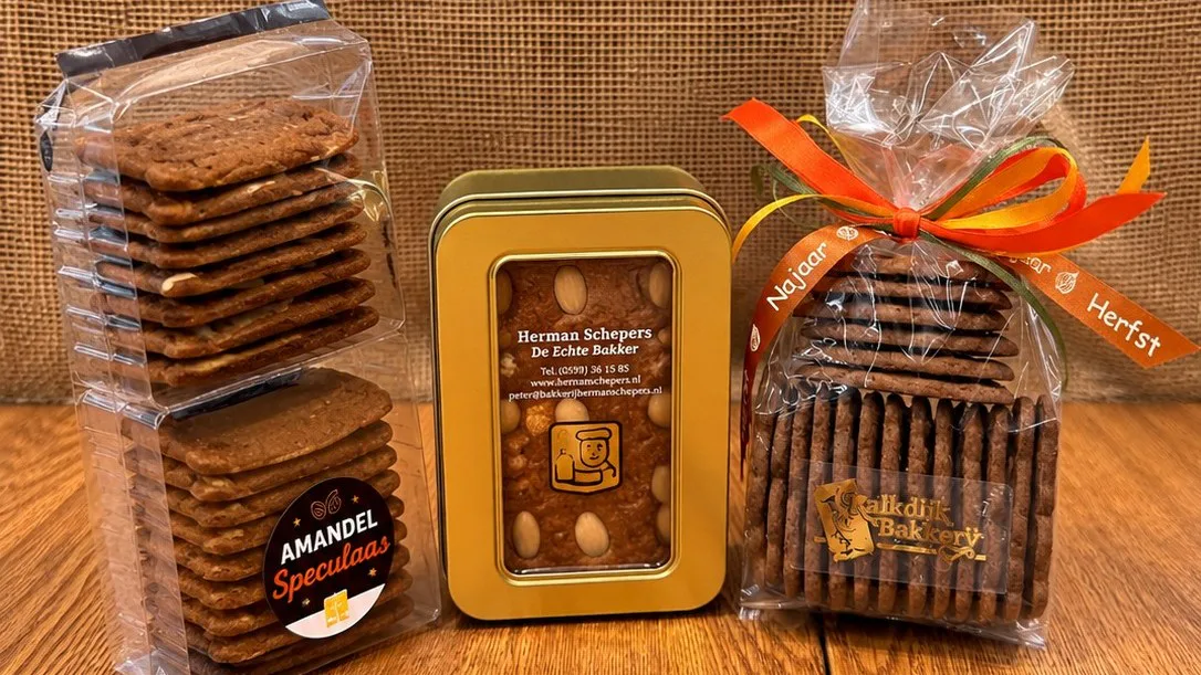 De winnende speculaas in de drie categorieën.