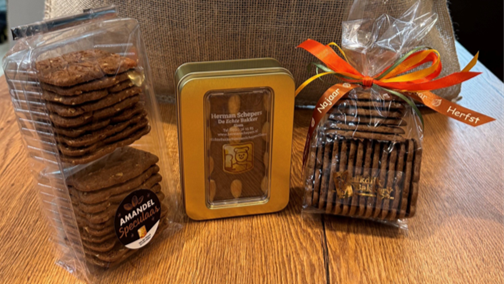De winnende speculaas in de drie categorieën.